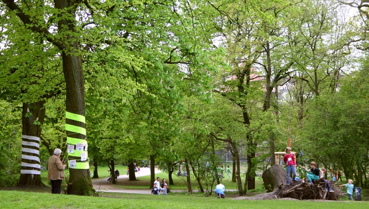 Urbanes Grün Schanzenpark